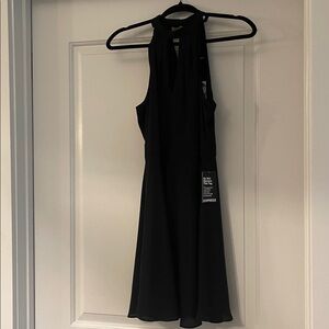 Express Elegant Black Sleeveless Dress
